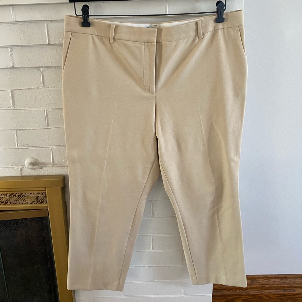 16P Ann Taylor Cropped Tweed Pants